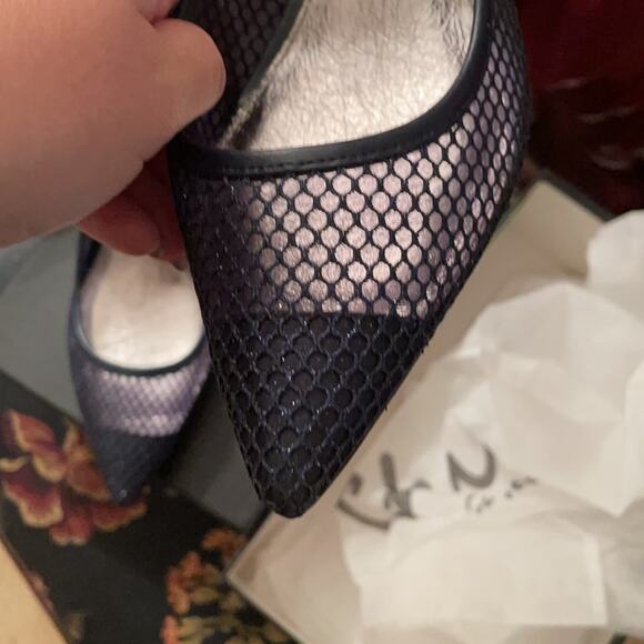 Adrianna papell navy pointed heels size 7.5 - Picture 5 of 6